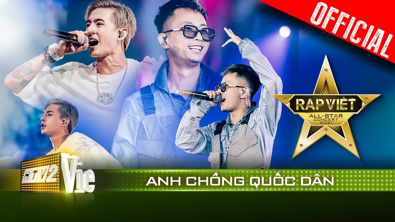 VieMusic | Live concert: Anh Chồng Quốc Dân – Rhymastic, Lăng LD | Rap Việt All-Star 2021